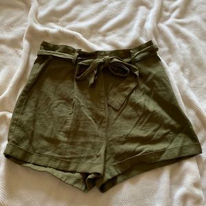 High Waisted Casual Shorts